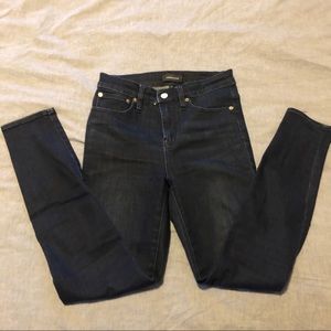 J.Crew 10” High Rise Dark Wash Denim 26